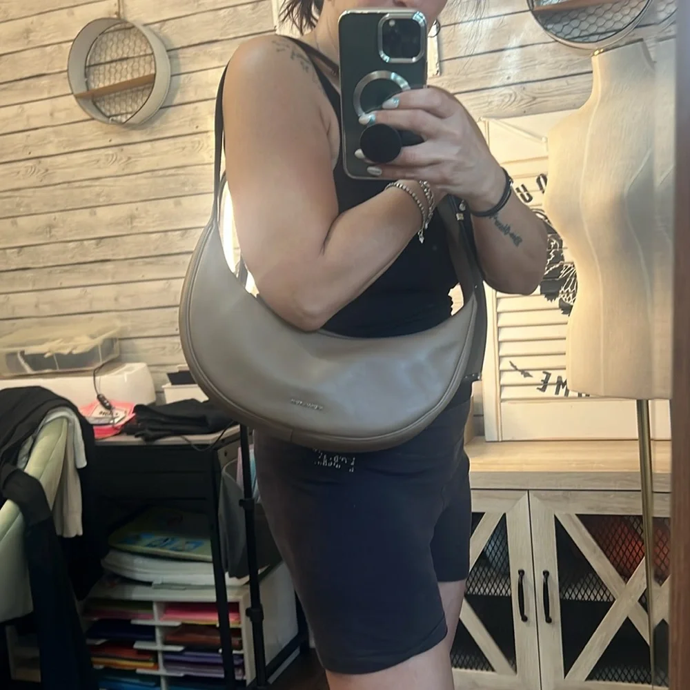 Michael Kors Brown Leather Shoulder/crossbody Bag